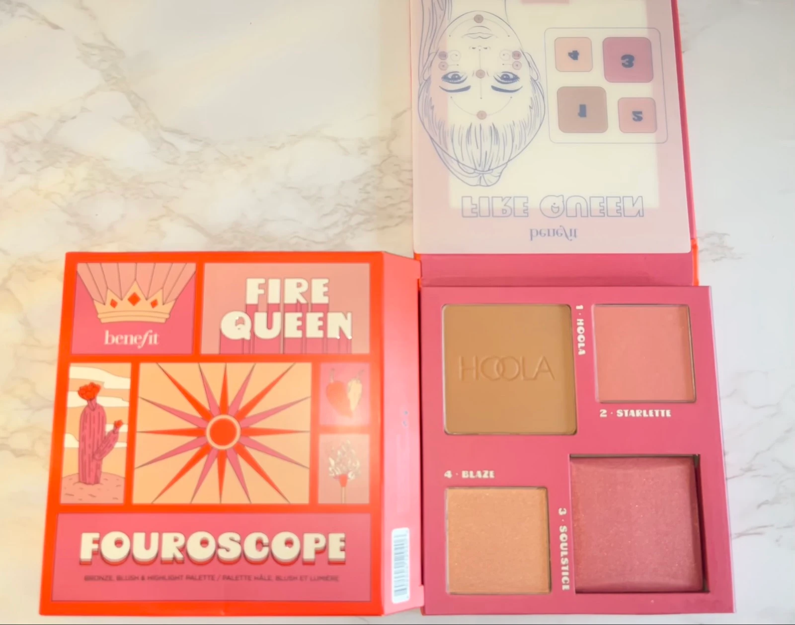 Palette fouroscope Fire queen